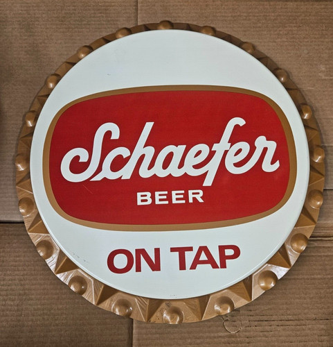 Vintage schaefer beer - vintage, tin